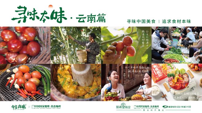 觉版图 新希望有言有味寻味本味·云南篇首播PG电子麻将胡了试玩从一颗树番茄到中国味(图2)