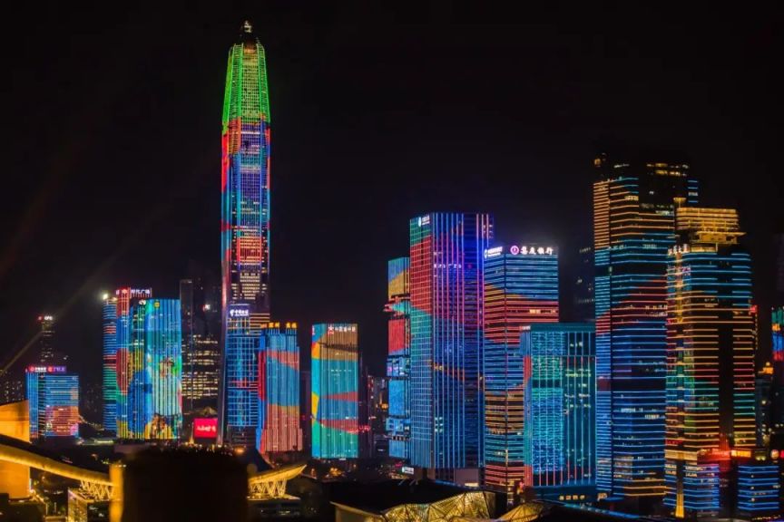 中心灯光秀时间2025年麻将胡了模拟器深圳市民